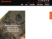Tablet Screenshot of firefoxbikes.com